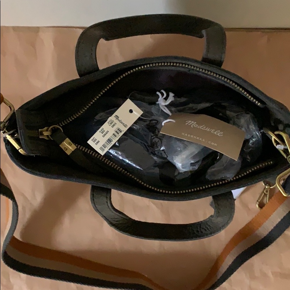 Madewell The Zip-top Transport Crossbody in Nubuck - Picture 6 of 8